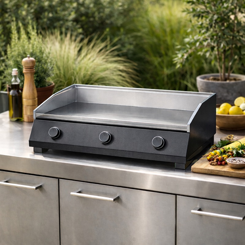 Plancha grill à poser